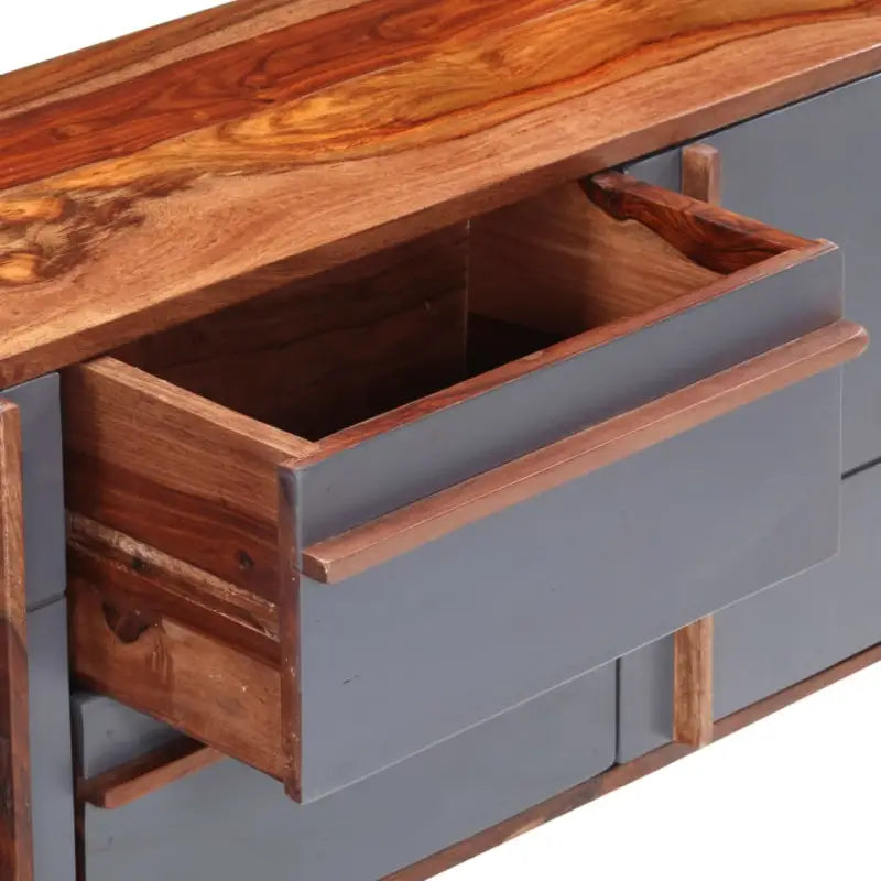 Massief hout dressoir met klassiek ontwerp voor je leefruimte - 120 x 30 x 55 cm / 1 - Dressoirs & buffetkasten