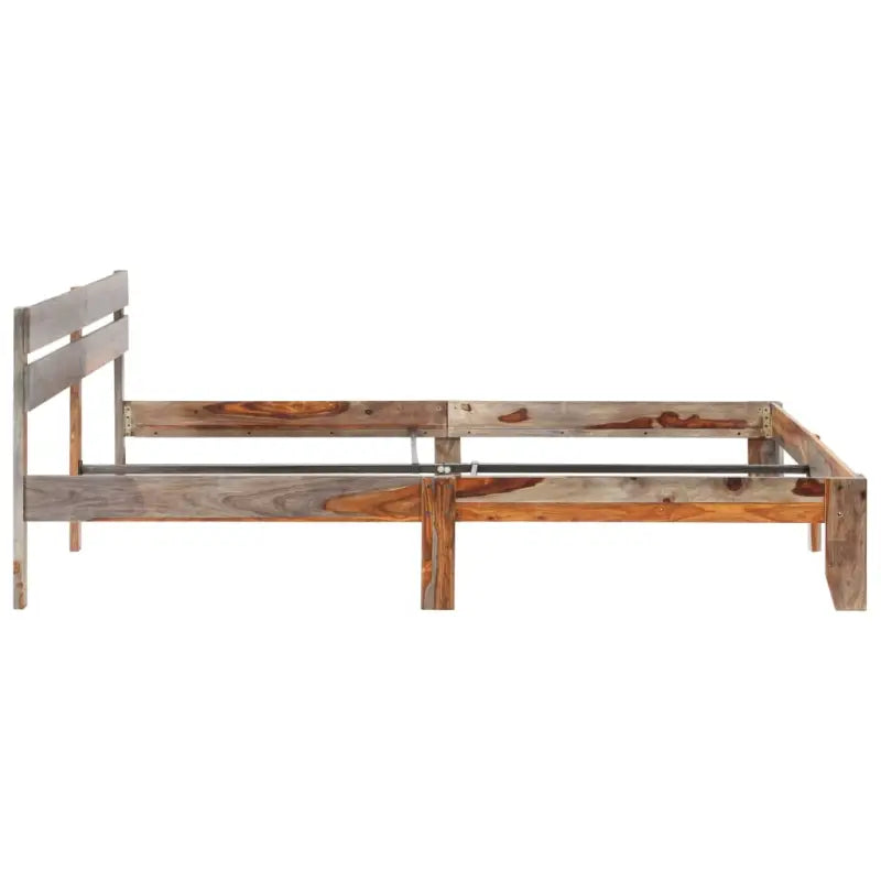 Massief Houten Bedframe voor een Elegante en Klassieke Slaapkamerstijl - 200 x 200 cm - Bedden & bedframes