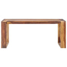Massief Houten Eettafel met Rustieke Charm - Eettafels