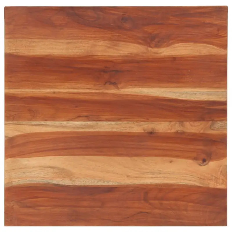 Massief houten tafelblad van gerecycled hout met rustieke uitstraling - 60 x 60 cm 25-27 mm / 1 / Massief acaciahout