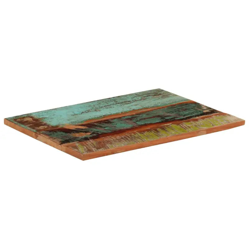 Massief houten tafelblad van gerecycled hout met rustieke uitstraling - Tafelbladen