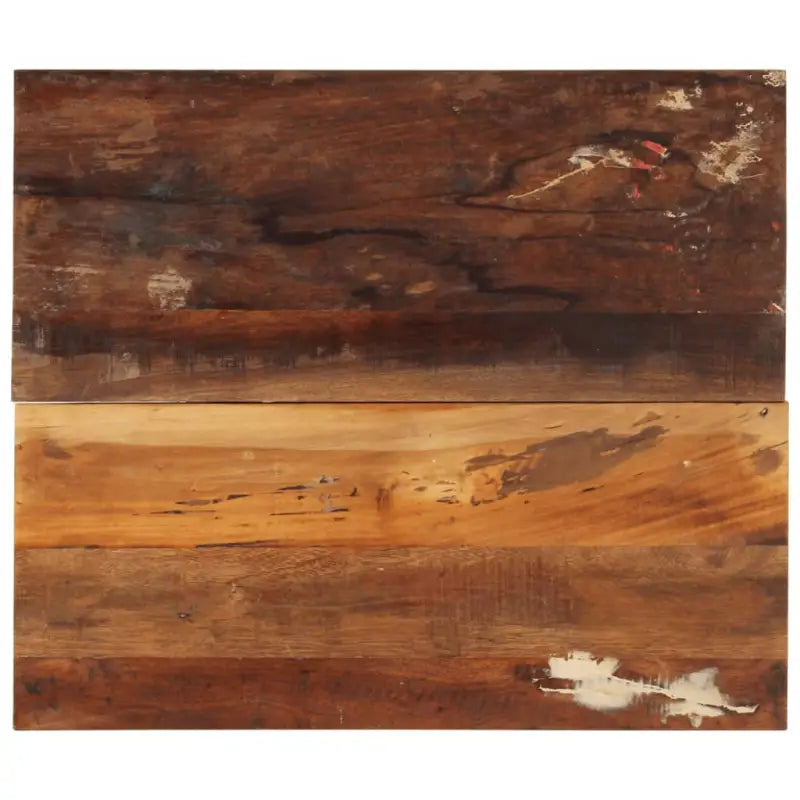 Massief houten tafelblad van gerecycled hout met rustieke uitstraling - 60 x 70 cm 15-16 mm / 1 / massief gerecycled
