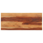 Massief houten tafelblad van gerecycled hout met rustieke uitstraling - 140 x 60 cm 25-27 mm / 1 / Massief acaciahout
