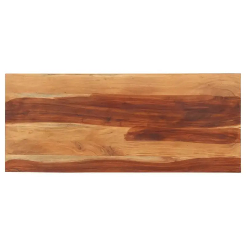 Massief houten tafelblad van gerecycled hout met rustieke uitstraling - 140 x 60 cm 25-27 mm / 1 / Massief acaciahout
