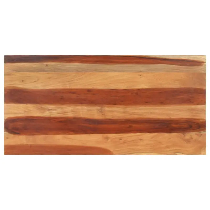 Massief houten tafelblad van gerecycled hout met rustieke uitstraling - 120 x 60 cm 25-27 mm / 1 / Massief acaciahout