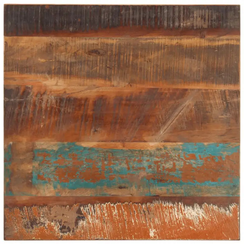 Massief houten tafelblad van gerecycled hout met rustieke uitstraling - 60 x 60 cm 25-27 mm / 1 / massief gerecycled