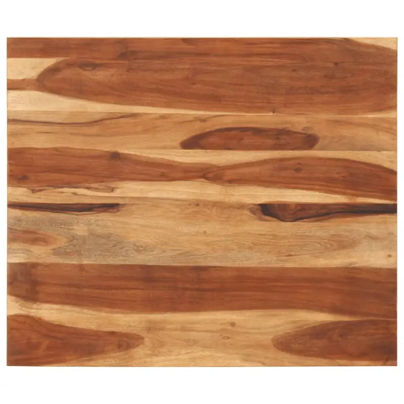 Massief houten tafelblad van gerecycled hout met rustieke uitstraling - 70 x 80 cm 15-16 mm / 1 / Massief acaciahout