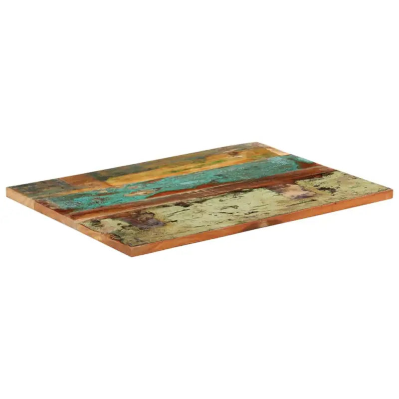 Massief houten tafelblad van gerecycled hout met rustieke uitstraling - Tafelbladen