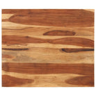 Massief houten tafelblad van gerecycled hout met rustieke uitstraling - 70 x 80 cm 25-27 mm / 1 / Massief acaciahout