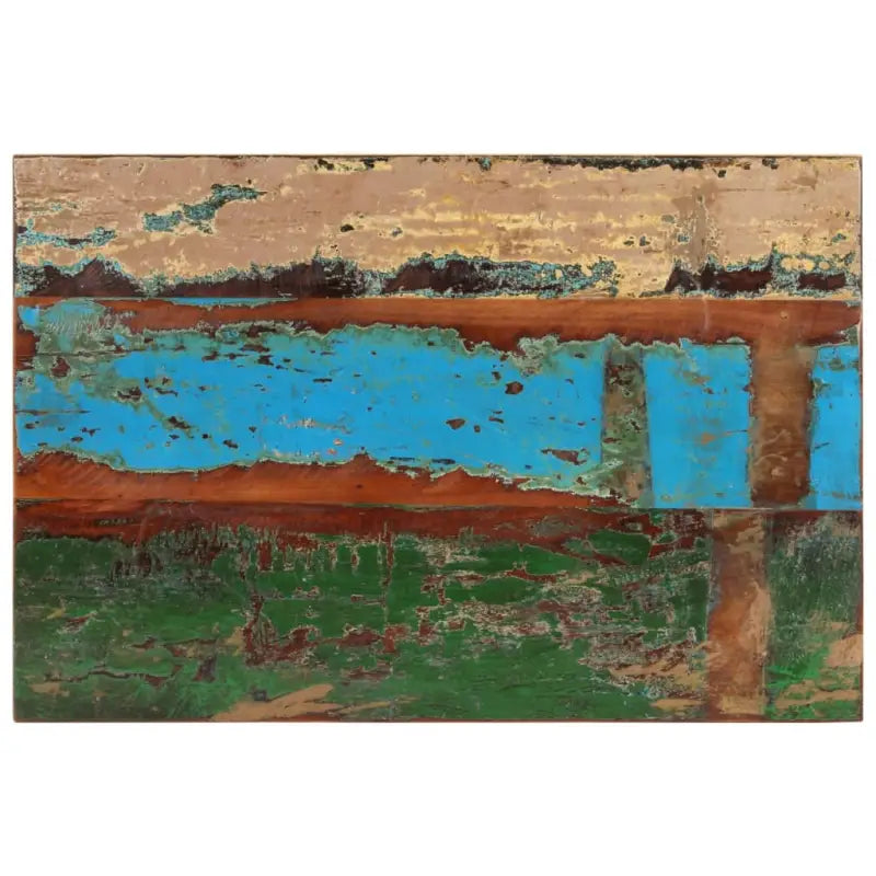 Massief houten tafelblad van gerecycled hout met rustieke uitstraling - 60 x 90 cm 25-27 mm / 1 / massief gerecycled