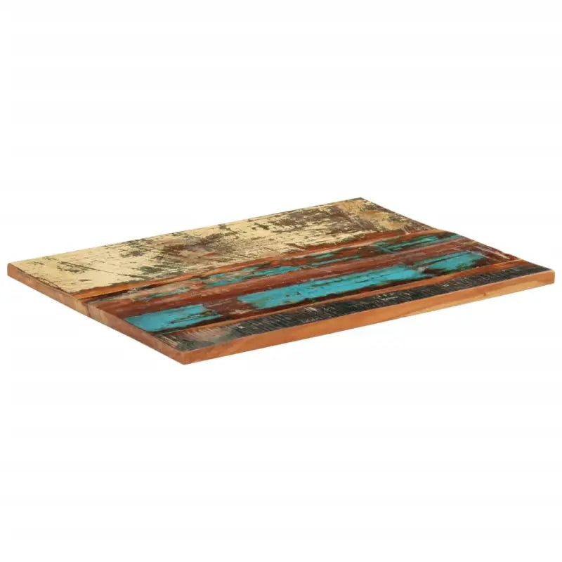 Massief houten tafelblad van gerecycled hout met rustieke uitstraling - Tafelbladen