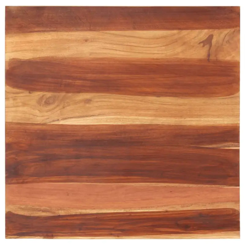 Massief houten tafelblad van gerecycled hout met rustieke uitstraling - 70 x 70 cm 25-27 mm / 1 / Massief acaciahout