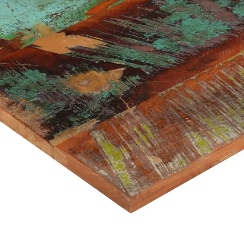 Massief houten tafelblad van gerecycled hout met rustieke uitstraling - Tafelbladen