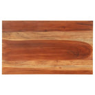 Massief houten tafelblad van gerecycled hout met rustieke uitstraling - 60 x 100 cm 25-27 mm / 1 / Massief acaciahout
