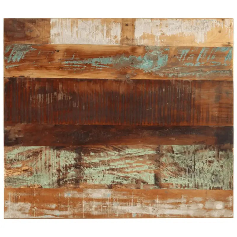 Massief houten tafelblad van gerecycled hout met rustieke uitstraling - 70 x 80 cm 15-16 mm / 1 / massief gerecycled
