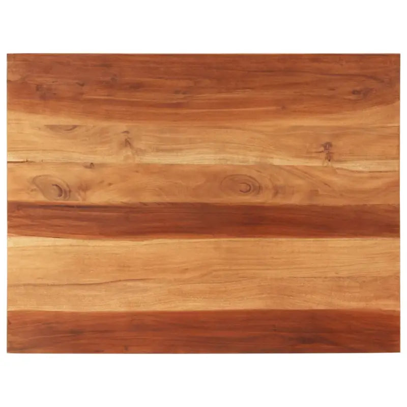 Massief houten tafelblad van gerecycled hout met rustieke uitstraling - 70 x 90 cm 25-27 mm / 1 / Massief acaciahout