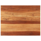 Massief houten tafelblad van gerecycled hout met rustieke uitstraling - 70 x 90 cm 15-16 mm / 1 / Massief acaciahout