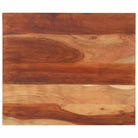 Massief houten tafelblad van gerecycled hout met rustieke uitstraling - 60 x 70 cm 15-16 mm / 1 / Massief acaciahout
