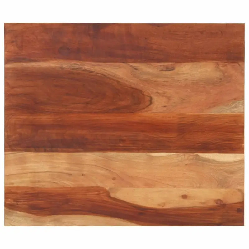 Massief houten tafelblad van gerecycled hout met rustieke uitstraling - 60 x 70 cm 15-16 mm / 1 / Massief acaciahout