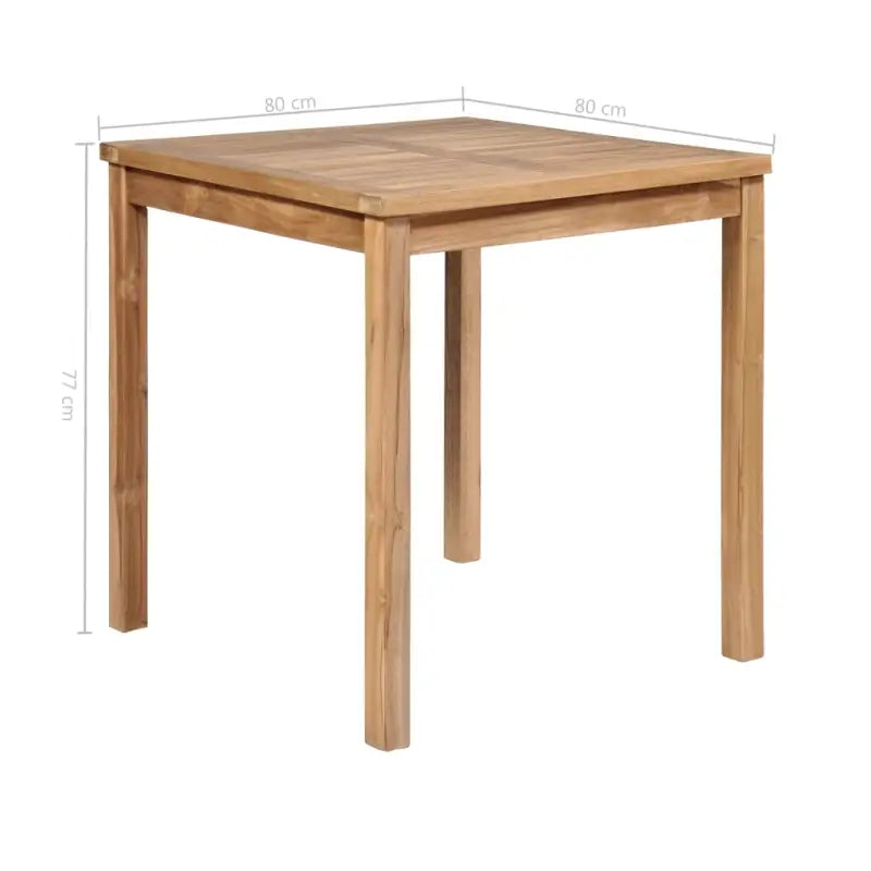 Massief houten tuinset met fijn geschuurd afwerking inclusief levering - Tuinsets