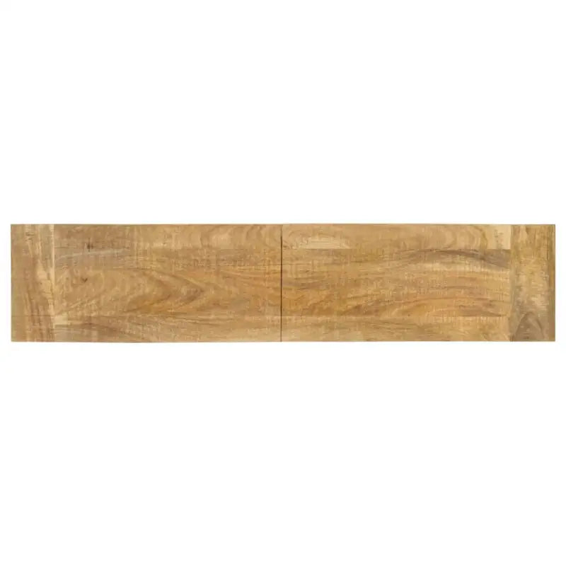 Massief mangohout bankje voor keuken en eettafel - 160 cm / met 3 poten - Keuken- & eettafelbanken
