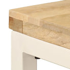 Massief Mangohout Eettafel en Bureau met Elegant Ontwerp - Eettafels