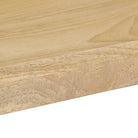 Massief Mangohout Eettafel en Bureau met Elegant Ontwerp - Eettafels