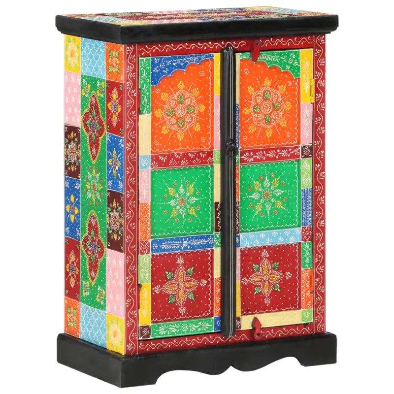 Massief mangohouten dressoir met kleurrijk ontwerp voor je interieur - 1 / 53 cm - Dressoirs & buffetkasten