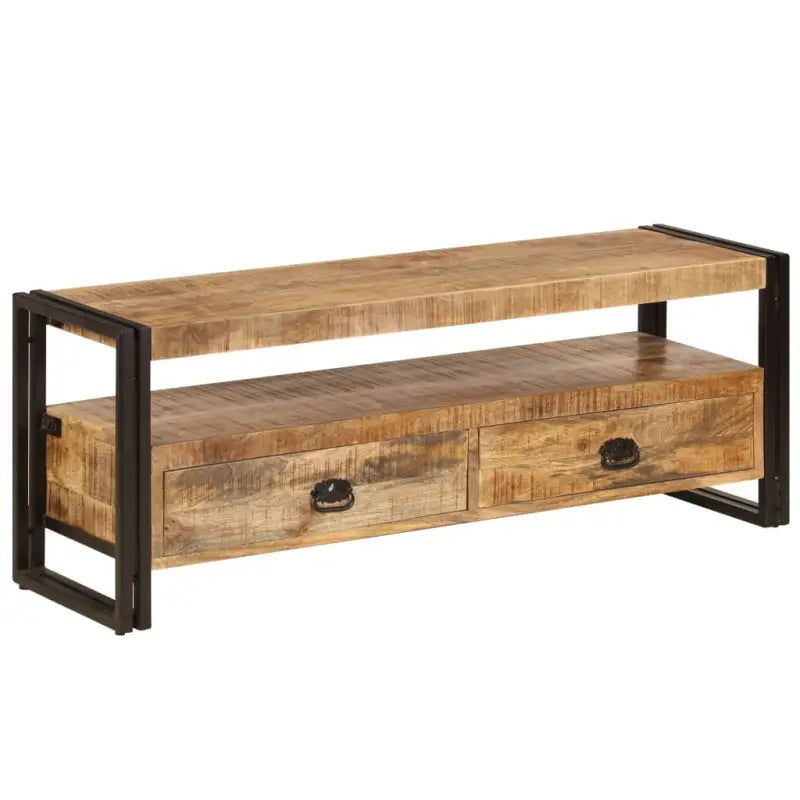 Massief mangohouten tv-meubel met vintage stijl voor een stijlvolle kamer - Tv-meubels