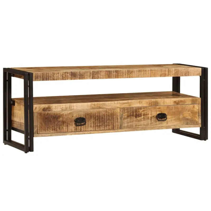 Massief mangohouten tv-meubel met vintage stijl voor een stijlvolle kamer - 1 / massief mangohout - Tv-meubels