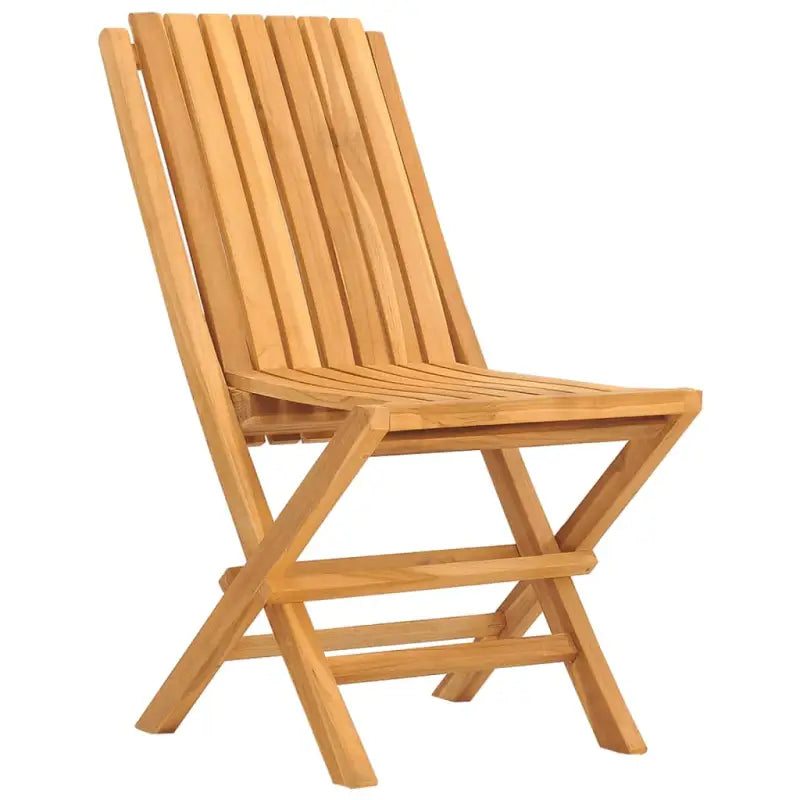 Massief teakhout tuinset voor een comfortabele ervaring met gelat ontwerp - Tuinsets