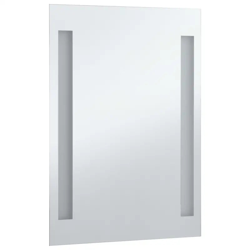 Mat witte badkamer spiegel met LED-verlichting inclusief levering bevat - Spiegels