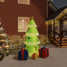 Merry Christmas opblaasbare decoratie met ingebouwde ventilator - 1 / Model 1 - Kerstverlichting