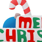 Merry Christmas opblaasbare decoratie met ingebouwde ventilator - Kerstverlichting