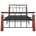 Metaal bedframe met massief eikenhout voor heerlijke nachtrust - Bedden & bedframes