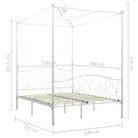Metaal hemelbedframe voor een elegante slaapkamer uitstraling - Bedden & bedframes