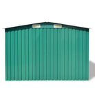 Metaal Tuinberging met ventilatiepunten voor gereedschap en materialen - Tuinhuizen