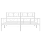 Metalen bedframe met extra opbergruimte en stevige metalen latten - Bedden & bedframes