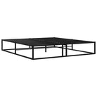 Metalen bedframe met gepoedercoat afwerking voor een klassieke slaapkamer - Bedden & bedframes