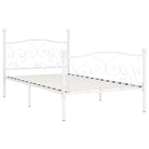 Metalen Bedframe met Massieve Constructie en Comfortabele Lattenbodem - Bedden & bedframes