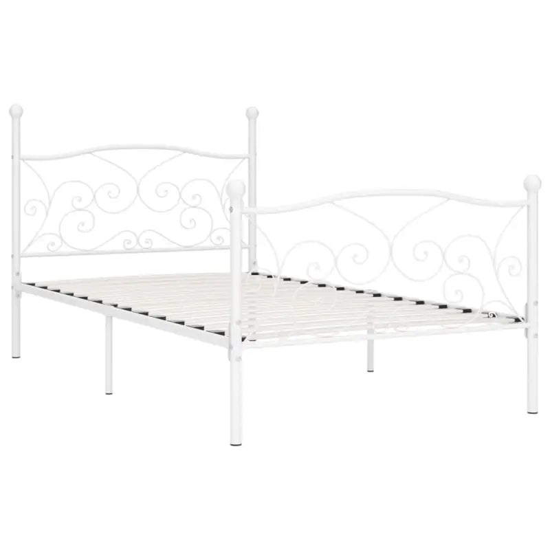 Metalen Bedframe met Massieve Constructie en Comfortabele Lattenbodem - Bedden & bedframes