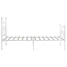 Metalen Bedframe met Massieve Constructie en Comfortabele Lattenbodem - Bedden & bedframes