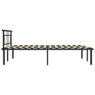 Metalen bedframe met stevige ondersteuning voor een klassieke slaapkamer sfeer - Bedden & bedframes