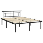 Metalen bedframe met stevige ondersteuning voor een klassieke slaapkamer sfeer - Bedden & bedframes