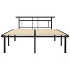 Metalen bedframe met stevige ondersteuning voor een klassieke slaapkamer sfeer - Bedden & bedframes