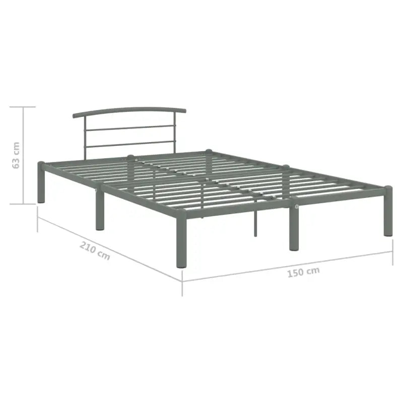Metalen bedframe voor een elegante en comfortabele slaapkamer sfeer - Bedden & bedframes