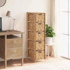 Metalen Frame Opbergkast met 6 Lades en Afmetingen Mand - 25.5 x 37 x 100 cm / 1 - Opbergkasten & lockerkasten