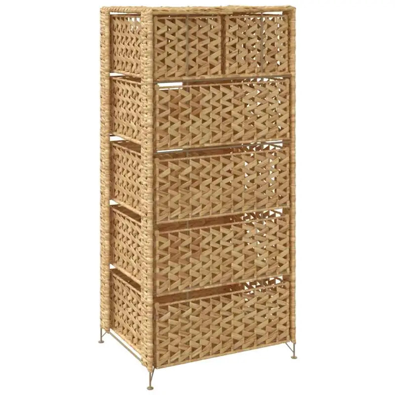 Metalen Frame Opbergkast met 6 Lades en Afmetingen Mand - Opbergkasten & lockerkasten