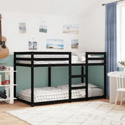 Metalen stapelbed in massief grenenhout voor kinderen jonger - Bedden & bedframes