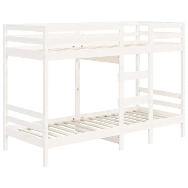 Metalen stapelbed van massief grenenhout met levering bevat - Bedden & bedframes